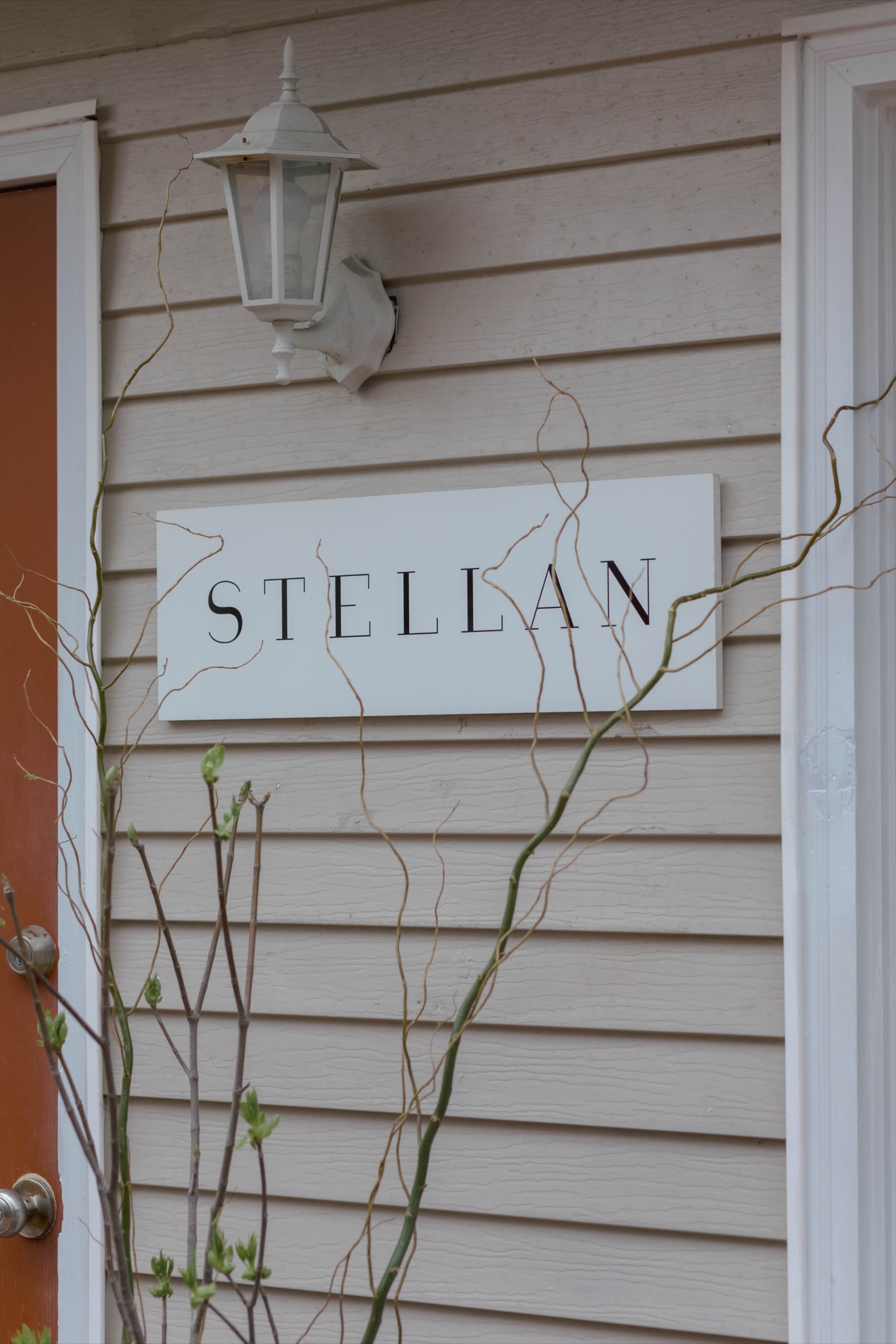 The STELLAN sign at the entrance of the Rehoboth Beach shop